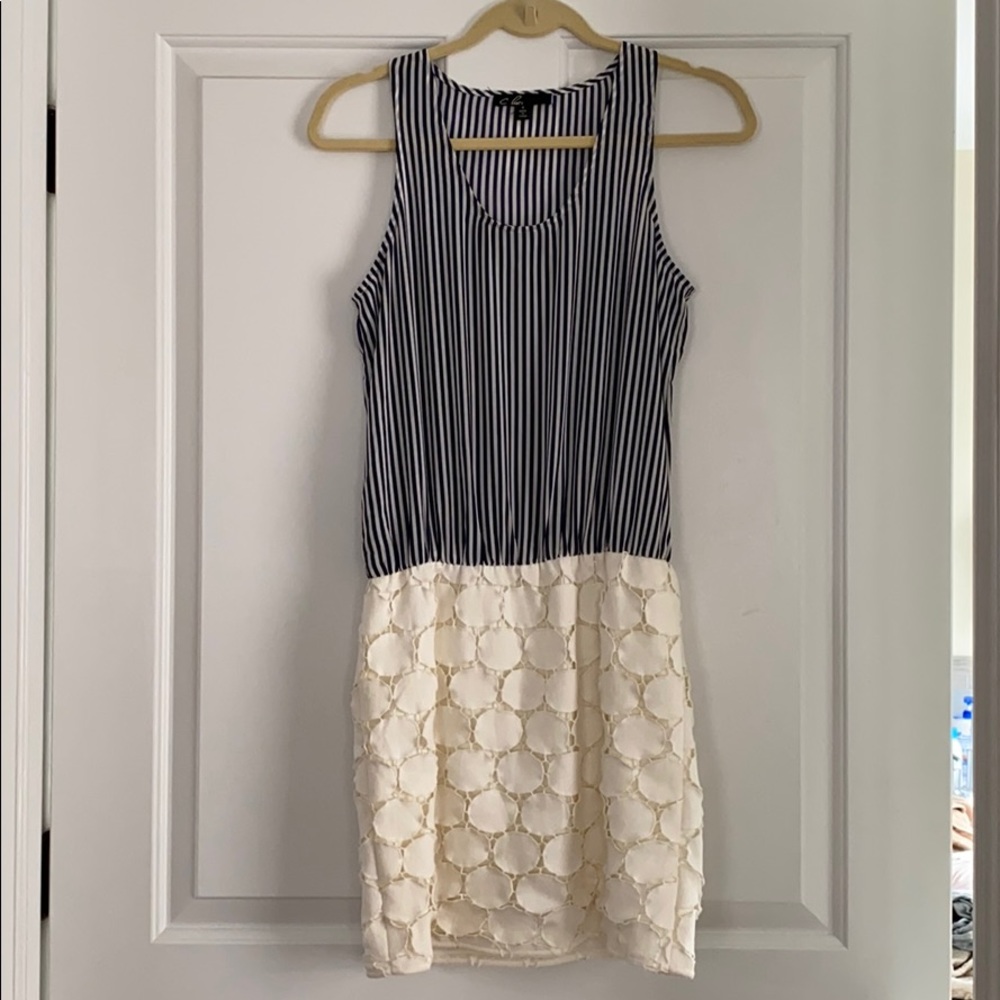 Mixed media dress
